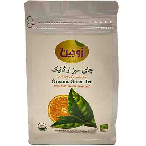 Органический Зеленый чай с апельсином (Иран)