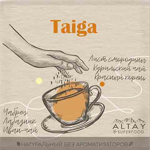 Чайный сбор Taiga, 50 г (россыпью)
