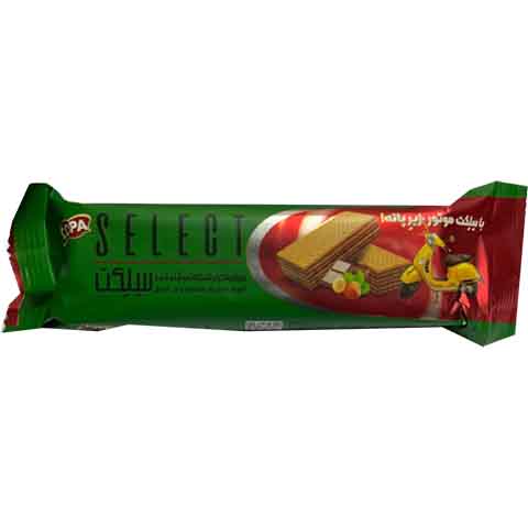 Вафли Select с шоколадным кремом и лесными орехами 