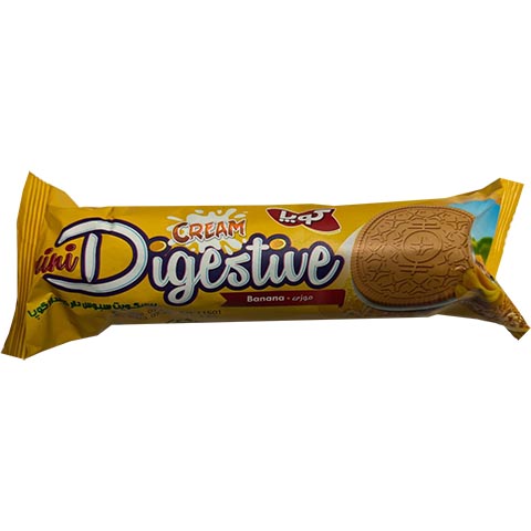 Печенье Digestive с банановым кремом